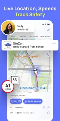 OtoZen – Drive Safe & Live GPS android App screenshot 7